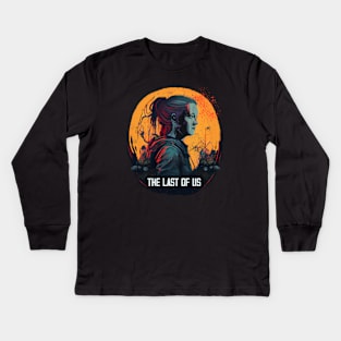 the last of us bella ramsey Kids Long Sleeve T-Shirt